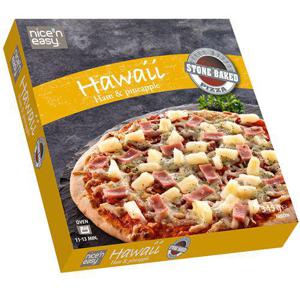 Nice N Easy Pizza Stenungsbakad Hawaii Fryst 345g Nice 'n easy