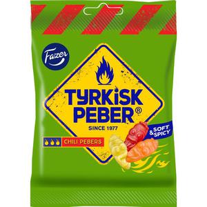 Fazer Konfektyr Tyrkisk Peber Chili Pebers 150g Fazer