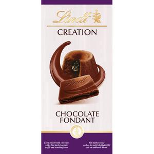 Lindt Creation Mjolkchokladkaka Chocolatefondant 150g