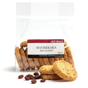 Olof Viktors Havrekaka med Russin 200g