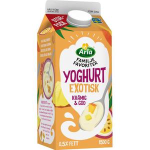 Arla Familjefavoriter Yoghurt Exotisk 1500g