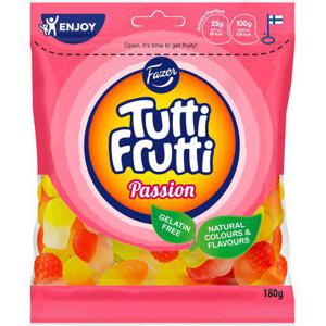 Fazer Konfektyr Tutti Frutti Passion 180g Fazer