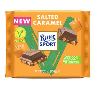 Ritter Chokladkaka Salted Caramel Vegan 100g