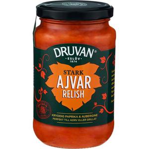 Druvan Ajvar Relish Stark 340g