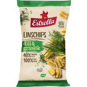 Estrella Linschips Dill & Gräslök 110g
