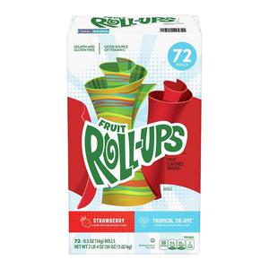 General Mills Fruit Rolls Ups (Jordgubb eller Tropical Tie-Dye) 1st