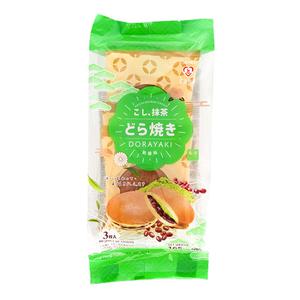 Tokimeki Dorayaki japansk pannkaka (Roda bonor & Matcha) 165g