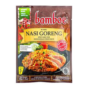 Bamboe Kryddmix till Nasi Goreng indonesisk fried rice (4 portioner) 40g