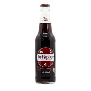 Dr. Pepper (klassisk flaska med akta socker) 355ml