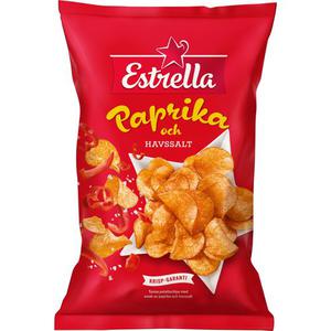 Estrella Chips Paprika & Havssalt 275g