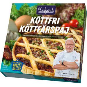Dafgårds Köttfri Köttfärspaj Fryst 240g