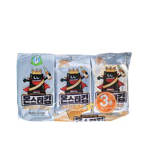 Sjograssnacks Monster Gim, Sesam 3-pack