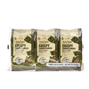 Bibigo Sjograssnacks Sesam 3-pack