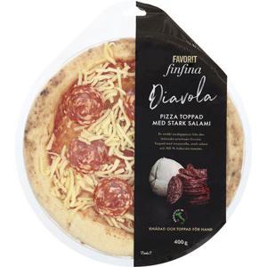 Favorit Finfina Pizza Diavola 400g