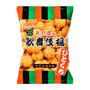 Hitokuchi Kabuki Age friterade riskex med sojaglaze 98g