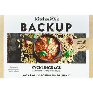 Backup Kycklingragu 2-3 Port Fryst 600g