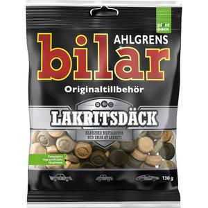Ahlgrens Bilar Lakritsdack 130g