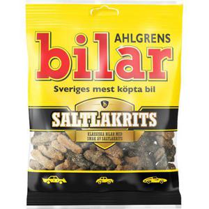 Ahlgrens Bilar Saltlakrits 130g