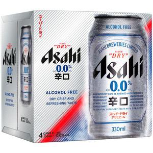 Asahi Super Dry Ol Alkoholfri 4x33cl