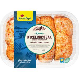 Kronfagel Kycklingsteak Ranch ca 850g