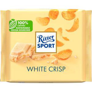 Ritter Sport Vit Choklad Crisp 100g