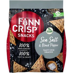 Finn Crisp Snacks Sea Salt & Black Pepper 150g