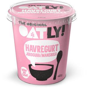 Oatly Havregurt Jordgubb 400g