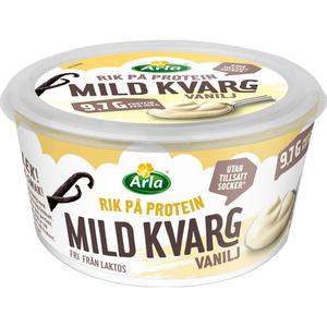Arla Mild Kvarg Vanilj 0,2%Laktosfri 450g