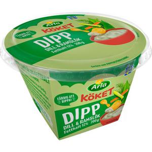 Arla Koket Dipp Dil & Ramslok 12% 200g