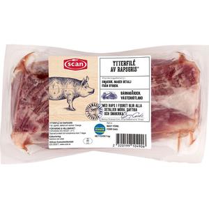 Scan Flaskytterfile av Rapsgris ca 500g