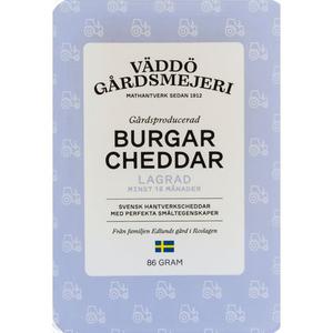 Vaddo Gardsmejeri Burgarcheddar Lagrad 86g