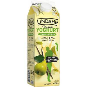Lindahls Yoghurt Vanilj Paron Laktosfri 1000g