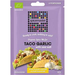 Spicemaster Kryddmix Taco Garlic 34g