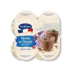 Duc de Coeur Mjolkchokladmousse