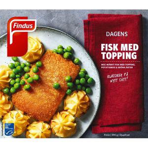 Findus Fisk med Topping Frysta 390g