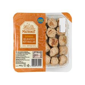 Matriket Delikatess-kottbullar