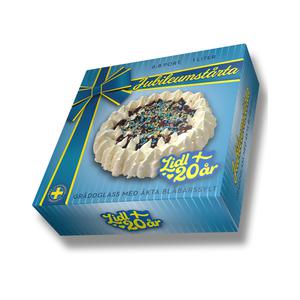 Kling Lidl 20 ar Jubileumsglasstarta