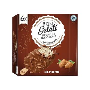 Bon Gelati Pinnglass choklad med mandel