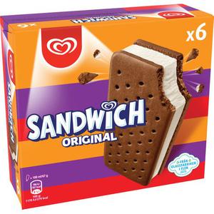 GB Glace Sandwich Original 6-p