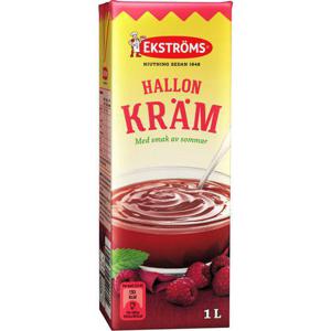 Ekströms Hallonkräm 1L