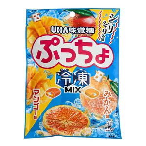UHA Puccho Chewy Sega godisar Frozen Mix Mango & Mandarin