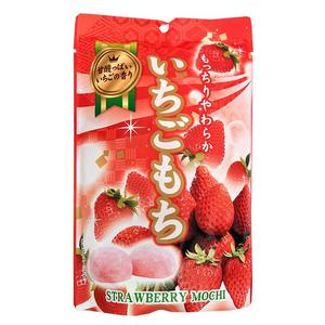 Seiki Mochi Jordgubbar & Choklad japanska 130g