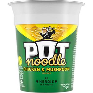 Pot Noodle Koppnudlar Kyckling & Svamp 90g