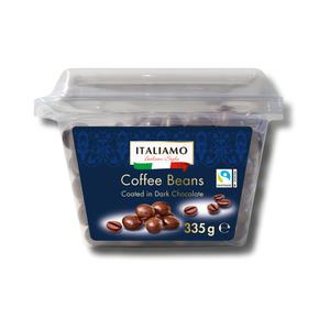Italiamo Kaffebonor med mork choklad