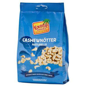 Exotic Snacks Cashewnötter Naturella 400g