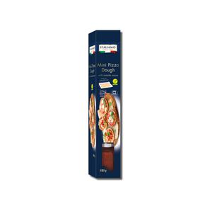 Italiamo Pizzadeg for minipizzor med tomatsas