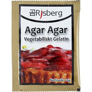 Risberg Vegetabiliskt Gelatin Pulver Agar Agar 10g