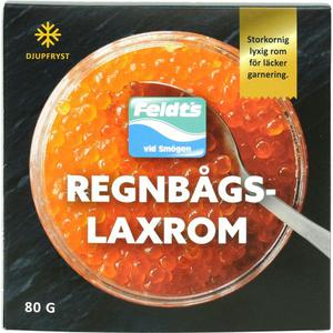 Feldts Regnbagsrom Fryst 80g