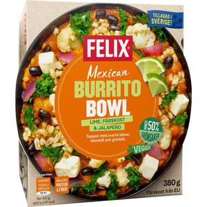 Felix Burrito Bowl Fryst 380g