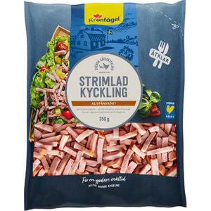 Kronfagel Kyckling Strimlad Alspansrokt 350g
